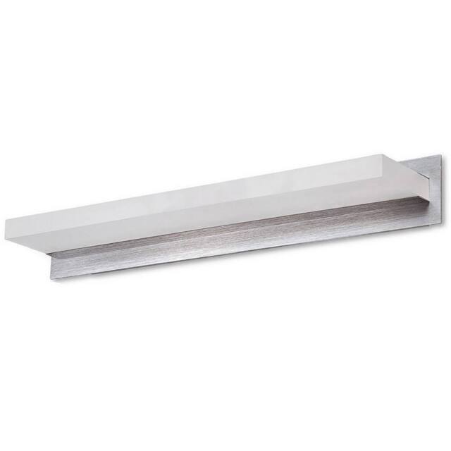 Netlighting TaccÃ­a Wall Lamp 14W LED Large 3000K 900lm Chrome Frosted Acrylic in Grey - image 1