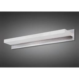 Netlighting TaccÃ­a Wall Lamp 14W LED Large 3000K 900lm Chrome Frosted Acrylic in Grey - thumbnail 2
