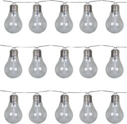 Luxform Solar Corfu Stringlights 15 Bulbs in Clear - thumbnail 2