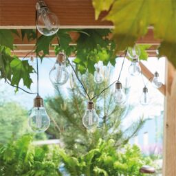 Luxform Solar Corfu Stringlights 15 Bulbs in Clear - thumbnail 3