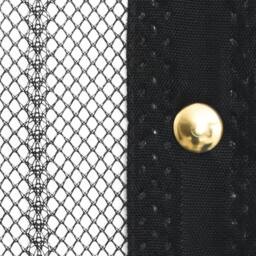 Berkfield Home Insect Door Curtains 2 pcs with Magnet Blocks Black 200x80 cm - thumbnail 7