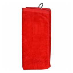 Longridge Golf Towel in Red - thumbnail 2