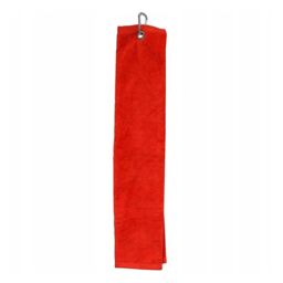 Longridge Golf Towel in Red - thumbnail 3