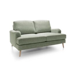 Abakus Direct Harper 2-Seater Sofa - Durable & Easy Clean Upholstery in Green - thumbnail 3
