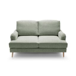Abakus Direct Harper 2-Seater Sofa - Durable & Easy Clean Upholstery in Green - thumbnail 8