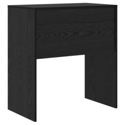 Berkfield Home Writing Desk Black Oak Engineered Wood 70 x 40 x 76 cm - thumbnail 6