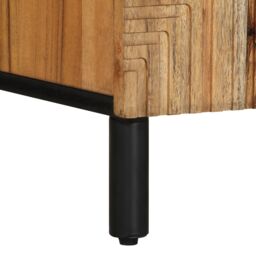 Berkfield Home TV Cabinet 105x33, 5x46 cm Solid Wood Acacia in Brown - thumbnail 8