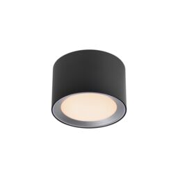 Nordlux Modern Indoor Ceiling Light Black Metal Intergrated LED Smart - Mains Powered, IP44 - thumbnail 6