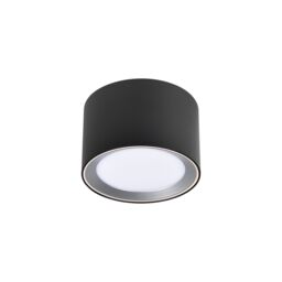 Nordlux Modern Indoor Ceiling Light Black Metal Intergrated LED Smart - Mains Powered, IP44 - thumbnail 8
