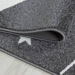 Bravich LTD Stars Rug - Kids in Grey - Size: 160 cm x 230 cm - thumbnail 4