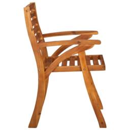Berkfield Home Dense Garden Chairs 3 pcs Solid Acacia Wood in Brown - thumbnail 4