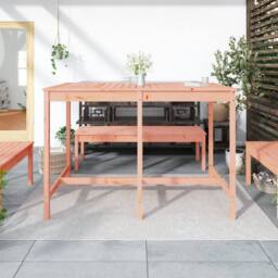 Berkfield Home Garden Table 159.5x82.5x110 cm Solid Wood Douglas in Brown - thumbnail 3