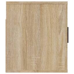 Berkfield Home Wall Mounted TV Cabinet Sonoma Oak 80x34.5x40 cm in Light Tan - thumbnail 7