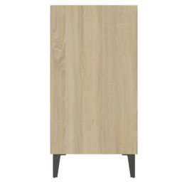 Berkfield Home Sideboard Sonoma Oak 57x35x70 cm Engineered Wood in Brown - Size: 57 x 35 x 70 cm - thumbnail 5