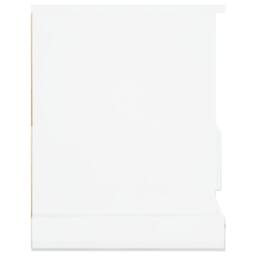 Berkfield Home TV Cabinet High Gloss White 93x35.5x45 cm Engineered Wood - thumbnail 7