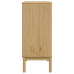 Berkfield Home Chest of Drawers FLORO Wax Brown Solid Wood Pine in Tan - thumbnail 6