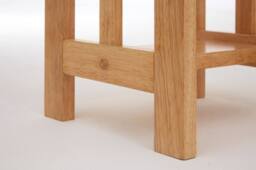 Orsina Selby Natural Tropical Hevea Square Plant Stand - thumbnail 5