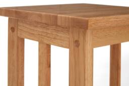 Orsina Selby Natural Tropical Hevea Square Plant Stand - thumbnail 4