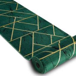 RugsX Exclusive Emerald Runner in Green - Size: 80 cm x 380 cm - thumbnail 2