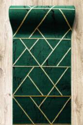 RugsX Exclusive Emerald Runner in Green - Size: 80 cm x 380 cm - thumbnail 5