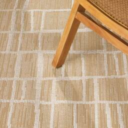 THE RUGS Ted Baker Indoor Outdoor Crouch Round Abstract Rug in Beige - Size: 160 cm diameter - thumbnail 8