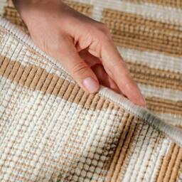 THE RUGS Ted Baker Indoor Outdoor Crouch Round Abstract Rug in Beige - Size: 160 cm diameter - thumbnail 6