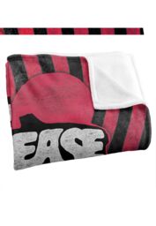 Grease Groove Silky Touch Super Soft Throw Blanket 152 X 127 cm in White - thumbnail 3
