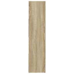 Berkfield Home Book Cabinet/Room Divider Sonoma Oak 105x24x102 cm in Brown - Size: 105 x 24 x 102 cm - thumbnail 6