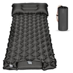 FLAVORA Black Car Inflatable Camping Air Mattress - Size: Single - thumbnail 5