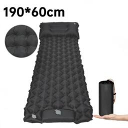 FLAVORA Black Car Inflatable Camping Air Mattress - Size: Single - thumbnail 3