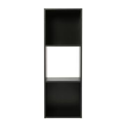 Home Garden Direct Jane - 3x1 Bookcase - Cube storage boxes (Black) in Black - Size: 1 Pack - thumbnail 4