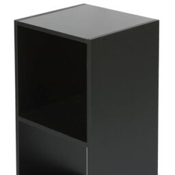 Home Garden Direct Jane - 3x1 Bookcase - Cube storage boxes (Black) in Black - Size: 1 Pack - thumbnail 5