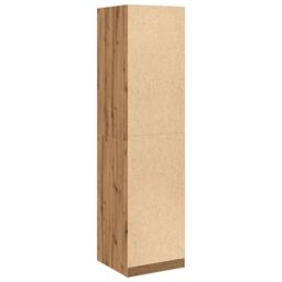 Berkfield Home Wardrobe Artisian Oak 50x50x200 cm Engineered Wood in Brown - Size: 50 x 50 x 200 cm - thumbnail 6