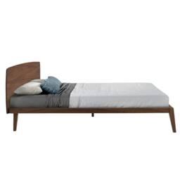 Angel Cerda Walnut Veneer Double Bed Model (160x200 cm) - thumbnail 5