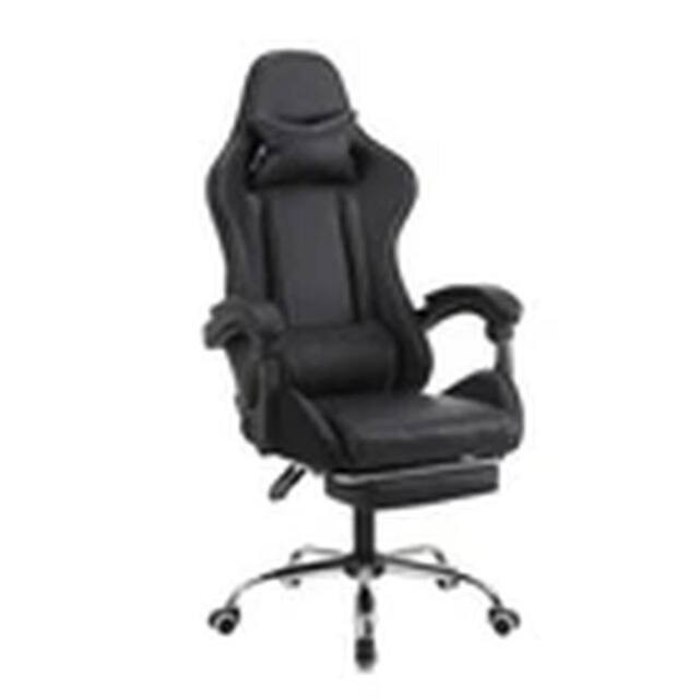 EONLION Home Office Chair Ergonomic Gaming Chair with Adjustable Headrest in Black - image 1