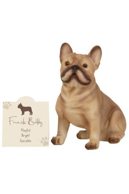 KDMD French Bull Dog Ornament in Brown - image 1