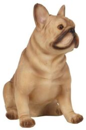 KDMD French Bull Dog Ornament in Brown - thumbnail 2