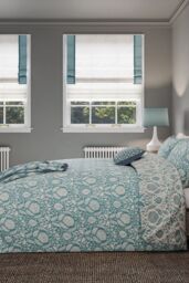 Helena Springfield 'Sunflowers' Cotton Duvet Cover Set in Teal - Size: King