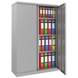 Phoenix Safe Company Steel Storage Cupboard in Grey with Electronic Lock, SCL1491GGE - Size: 140 cm x 100 cm - thumbnail 2
