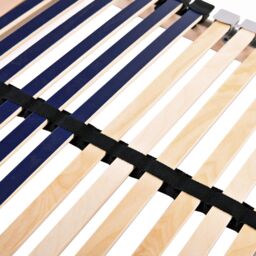 Berkfield Home Slatted Bed Base Manual Brown 70 x 190 cm Wood & Plastic - thumbnail 4