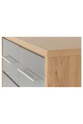 Seconique Seville 3+2 Drawer Chest in Grey - thumbnail 4