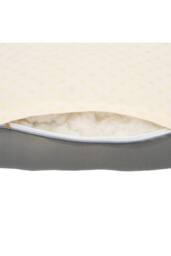 Garden Sanctuary Premium Sleep Support Knitted Pillow for All Seasons in White - thumbnail 9