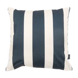 icon Indoor & Outdoor Striped Waterproof Cushion Black Set of 4 - Size: 43 cm x 43 cm - thumbnail 3