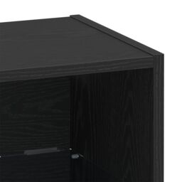 Berkfield Home Floating Shelf Black Oak 40x28, 5x40 cm Engineered Wood - thumbnail 8