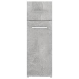 Berkfield Home Sturdy Apothecary Cabinet Concrete Grey 20x45.5x60 cm Engineered Wood - thumbnail 6