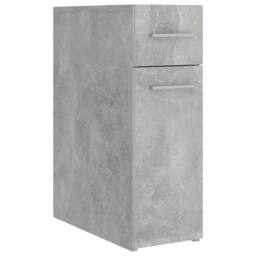 Berkfield Home Sturdy Apothecary Cabinet Concrete Grey 20x45.5x60 cm Engineered Wood - thumbnail 3
