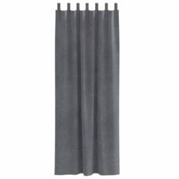 Berkfield Home Blackout Curtains with Hanging Loops 2 pcs Super Light Grey Velvet - thumbnail 4