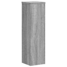 Berkfield Home Plant Stand 2pcs Grey Sonoma 17x17x60 cm Engineered Wood - Size: 17 x 17 x 60 cm - thumbnail 4