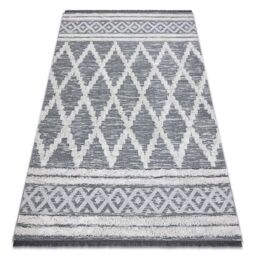 RugsX Moroc Rug in Grey - Size: 155 cm x 220 cm