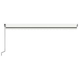 Berkfield Home Manual Retractable Awning 500x350 cm Cream - thumbnail 4
